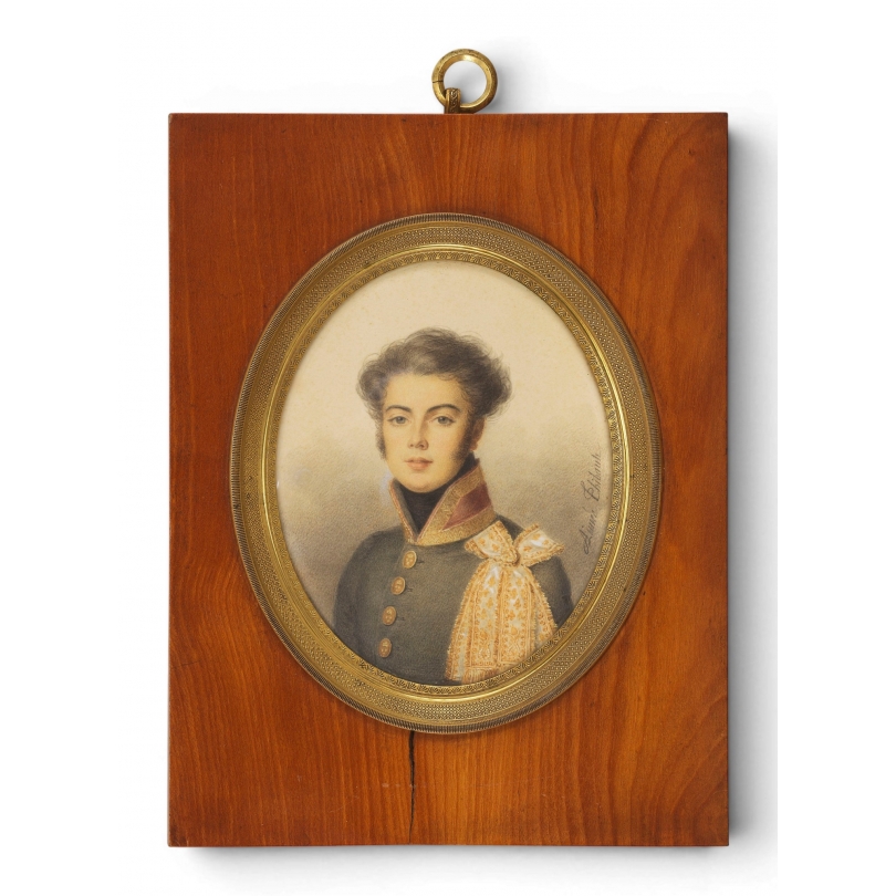 Miniature "Portrait du duc de Reichstadt"