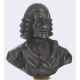 Paire de bustes Voltaire et Rousseau