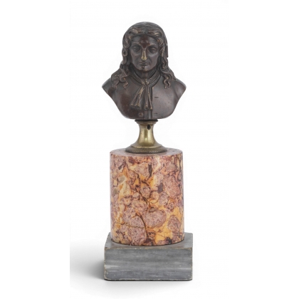 Buste de Jean de la Fontaine