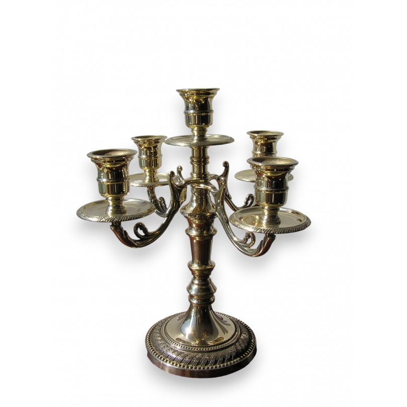 "Impero" 5-candle candlestick by  Moinat SA  - Antiques and home décor