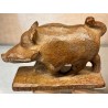 Bronze \"Ragot trottinant\" signé R. HAINARD