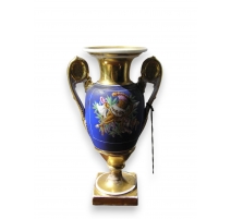 Vase Empire en porcelaine, France 19ème