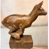 Bronze \"Chevrette au galop\" signé HAINARD