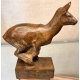 Bronze "Chevrette au galop" signé HAINARD