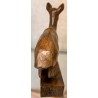 Bronze \"Chevrette au galop\" signé HAINARD