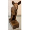Bronze \"Chevrette au galop\" signé HAINARD