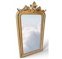 Miroir Louis-Philippe doré