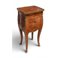 Chevet Louis XV marqueté
