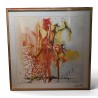 Sérigraphie "Le Chevalier Moyenâgeux" signée DALI