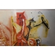 Sérigraphie "Le Chevalier Moyenâgeux" signée DALI