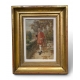 Tableau "J.J. Rousseau" signé GRISON