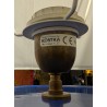 Grande lampe en céramique bleue KOSTKA