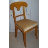 Directoire-style chair in cherry wood, from  Moinat SA  - Antiques and home décor