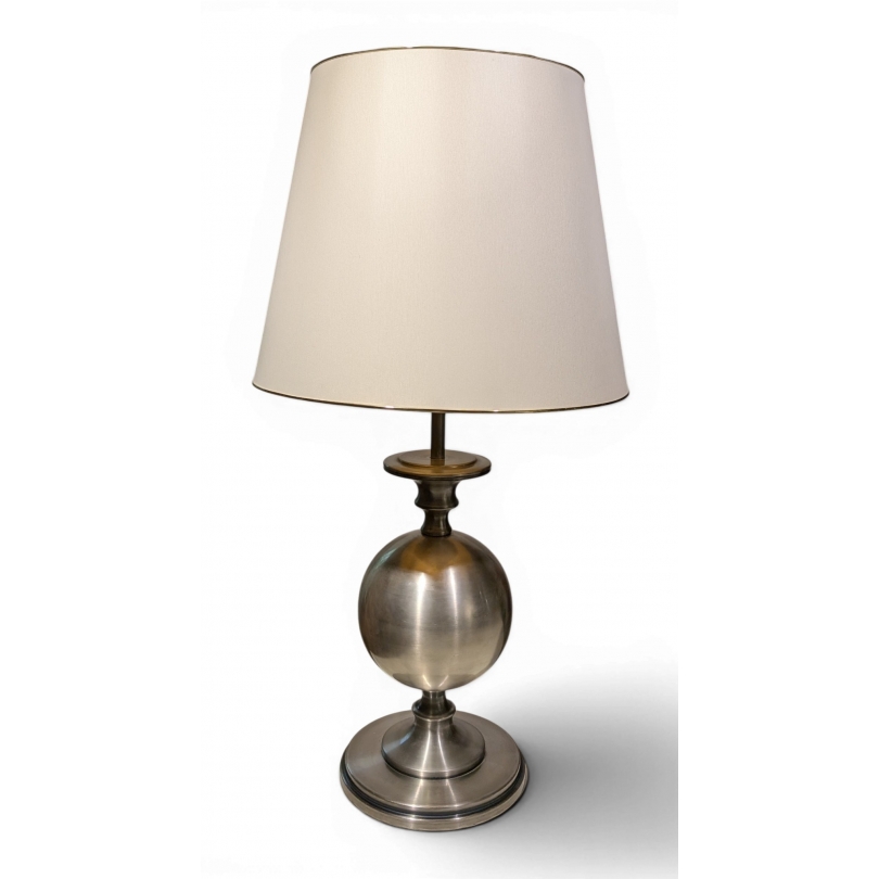 Grande lampe boule par J.J. Saxer