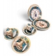 Partie de service en porcelaine "Napoléon"