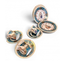 Partie de service en porcelaine "Napoléon"