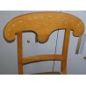 Directoire-style chair in cherry wood, from  Moinat SA  - Antiques and home décor