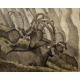 Gravure "Les bouquetins endormis" signée COSANDEY