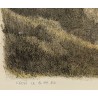 Gravure "Les bouquetins endormis" signée COSANDEY