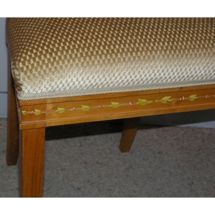 Directoire-style chair in cherry wood, from  Moinat SA  - Antiques and home décor