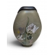 Vase décor bleu et blanc signé R. PIERINI