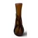 Vase jaune et violet signé Didier SABA