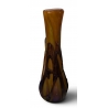 Vase jaune et violet signé Didier SABA