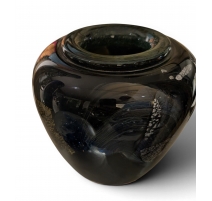 Vase décor intercalaire Argent signé Marcel SABA