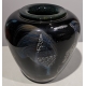 Vase décor intercalaire Argent signé Marcel SABA