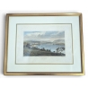 Gravure "Geneva from Coligni" par Major COCKBURN