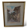 Aquarelle "Hermance" signée E. ZBINDEN 45