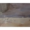 Aquarelle "Hermance" signée E. ZBINDEN 45