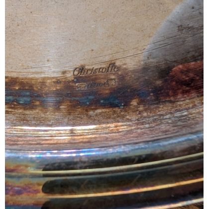 Plat rond de Christofle