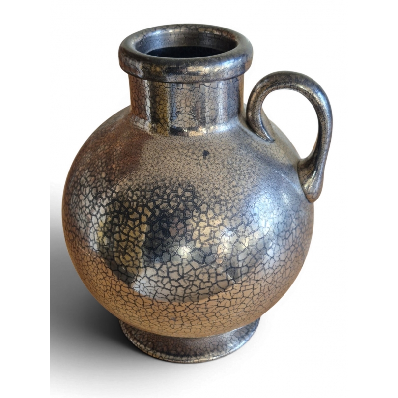 Silver-plated Saint-Prex glass jug