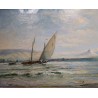 Painting entitled ‘La Bise’ by Louis BAUDIT, 1946