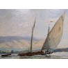 Painting entitled ‘La Bise’ by Louis BAUDIT, 1946