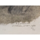 Gravure "Sangliers, clair de lune" signée HAINARD