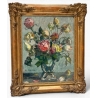 Tableau "Bouquet de roses" signé HC FORESTIER