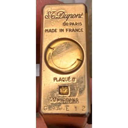 DUPONT lighter with a striped design