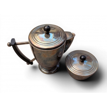 Cafetière et sucrier de Christofle
