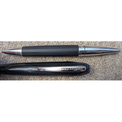 Jorg Hysek rollerball pen with its case