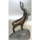 Cerf en bronze signé REUSSNER
