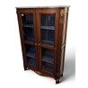 Louis XVI display cabinet with marble top