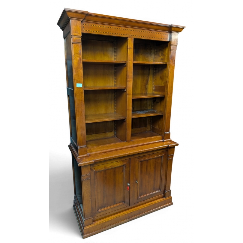 Two-door bookcase