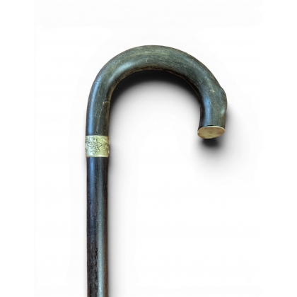 Corbin horn walking stick