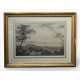 Gravure "Lac de Bienne" par ABERLI