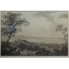 Engraving ‘Lake Biel’ by ABERLI