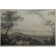 Gravure "Lac de Bienne" par ABERLI