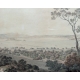 Gravure "Lac de Bienne" par ABERLI