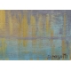 Tableau "Vue du lac" signé BLANC-GATTI